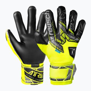 Mănuși de portar Reusch Attrakt Duo safety yellow/silver/black