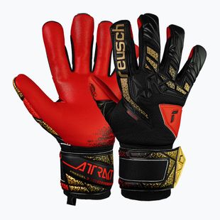 Mănuși de portar Reusch Attrakt Freegel Silver black/gold/fiery red