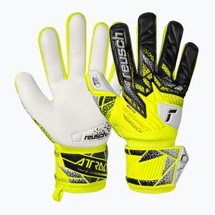 Mănuși de portar  Reusch Attrakt Grip safety yellow/silver