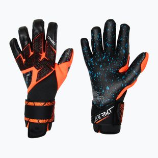 Mănuși de portar Reusch Attrakt Fusion Carbon® 3D black/shocking orange/black