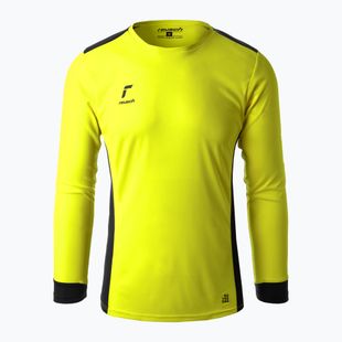 Tricou de portar pentru bărbați Reusch Match Longsleeve Padded safety yellow/black