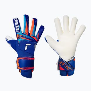 Mănuși de portar Reusch Attrakt Gold X Guardian sharp blue/white/shocking orange