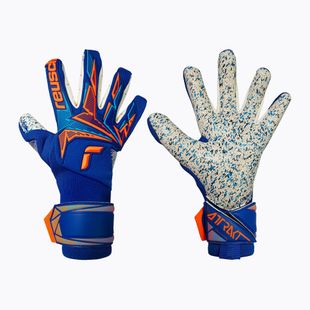 Mănuși de portar Reusch Attrakt Freegel Fusion Goaliator sharp blue/shocking orange