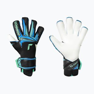 Mănuși de portar Reusch Attrakt RE:GRIP Evolution black/ocean light