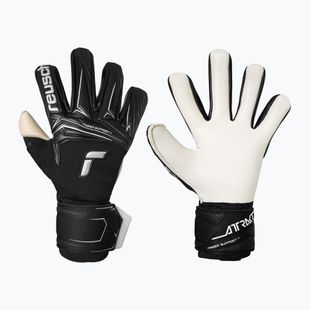 Mănuși de portar Reusch Attrakt Gold X NC Finger Support black/white