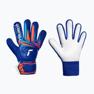 Mănuși de portar pentru copii Reusch Attrakt Starter Solid Junior sharp blue/white/shocking orange