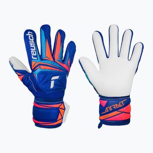 Mănuși de portar Reusch Attrakt Grip sharp blue/white/shocking orange