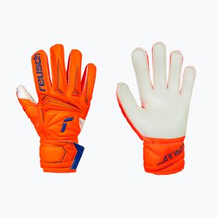 Mănuși de portar pentru copii Reusch Attrakt Solid Finger Support Junior shocking orange/blue