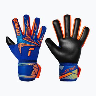 Mănuși de portar Reusch Attrakt Freegel Duo NC sharp blue/shocking orange/black