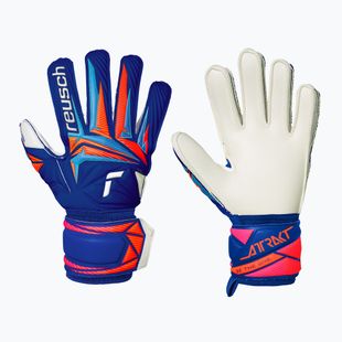 Mănuși de portar pentru copii Reusch Attrakt Advance Junior sharp blue/white/shocking orange
