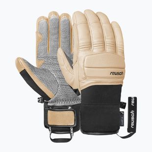 Mănuși de schi Reusch Alpine Heritage tan / black