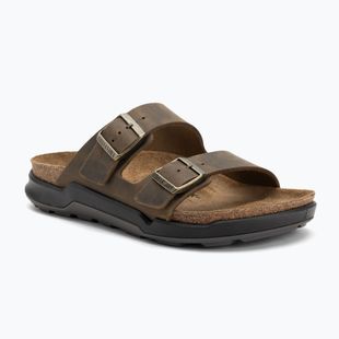 Papuci BIRKENSTOCK Arizona CT LEOI Regular faded khaki