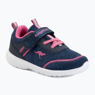 Încălțăminte pentru copii KangaROOS KY-Chummy EV dark navy/fandango pink