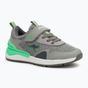 KangaROOS KD-Gym EV pantofi pentru copii vapor grey/neon green