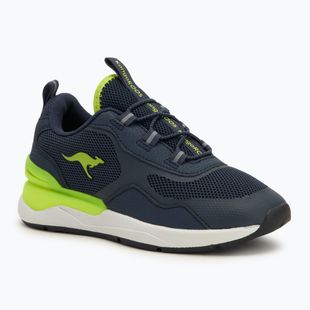 KangaROOS KD-Road pantofi pentru copii dark navy/lime
