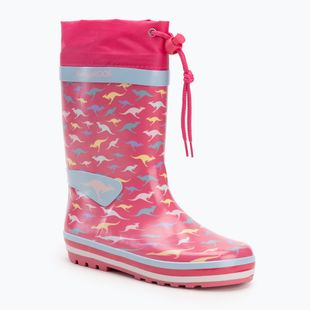 Cizme pentru copii KangaROOS K-Summerrain fandago pink/kangaroo