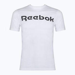 Reebok Gs Linear Read Tee alb pentru bărbați