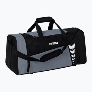 Geantă de antrenament ERIMA Six Wings Sports Bag 49,5 l slate grey/black
