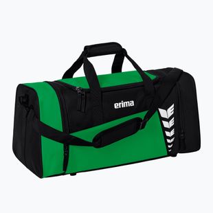 Geantă de antrenament ERIMA Six Wings Sports Bag 28 l emerald/black