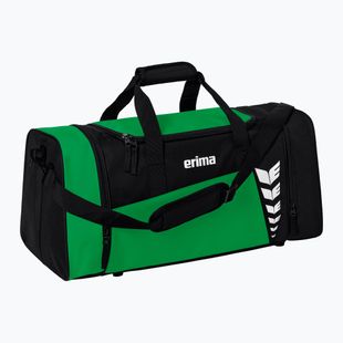 Geantă de antrenament ERIMA Six Wings Sports Bag 76 l emerald/black