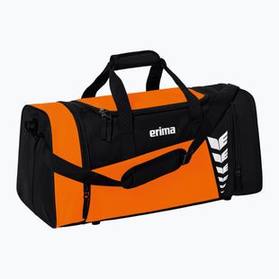 Geantă de antrenament ERIMA Six Wings Sports Bag 28 l orange/black