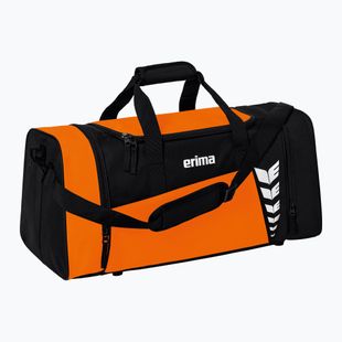 Geantă de antrenament ERIMA Six Wings Sports Bag 76 l orange/black