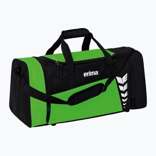 Geantă de antrenament ERIMA Six Wings Sports Bag 28 l green/black