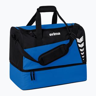 Geantă de antrenament ERIMA Six Wings Sports Bag With Bottom Compartment 60 l new royal/black