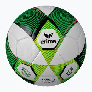 Minge de fotbal ERIMA Hybrid Training 2.0 green/lime mărime 3