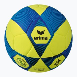 Minge de fotbal ERIMA Hybrid Indoor yellow/new royal blue mărime 4