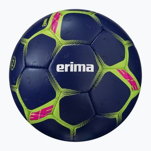 Minge de handbal ERIMA Flash Pro blue/lime mărime 3