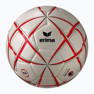 Minge de handbal ERIMA Magic White Pro white/red mărime 3