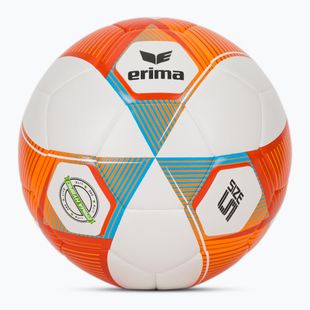 Minge de fotbal pentru copii Erima Hybrid Lite 350 size 5 neon orange/curacao