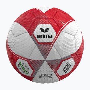 Minge de fotbal ERIMA Hybrid Training 2.0 size 5 red/silver