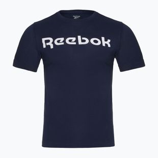 Tricou pentru bărbați Reebok Gs Linear Read Tee vecnav/alb