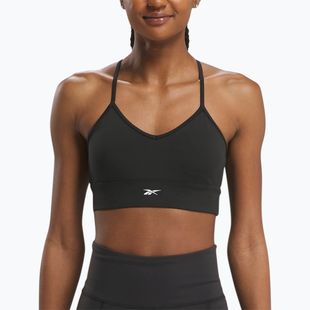 Sutien de antrenament pentru femei Reebok Workout Ready Sports night black