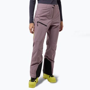 Pantaloni de schi pentru femei Jack Wolfskin Alpspitze Tour 3L wild blossom