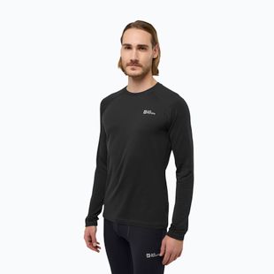 Bluză termică pentru bărbați Jack Wolfskin Infinite Warm black