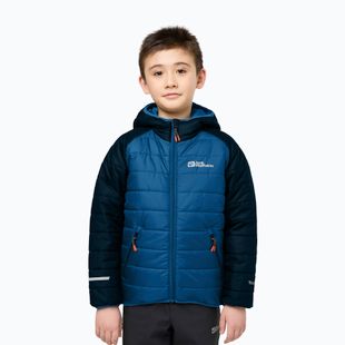 Geacă cu puf pentru copii  Jack Wolfskin Zenon crisp cobalt