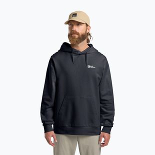 Hanorac pentru bărbați Jack Wolfskin Essential Hoodie dark navy