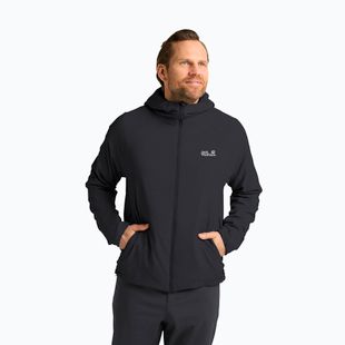 Geacă softshell pentru bărbați Jack Wolfskin Prelight Ins black