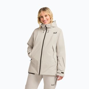 Geacă de schi pentru femei Jack Wolfskin Flowline Pro 2L Ins pale sand