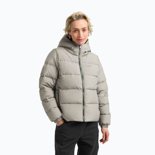 Geacă cu puf pentru femei Jack Wolfskin Frozen Palace pale sand
