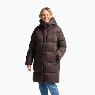 Palton cu puf pentru femei Jack Wolfskin Icy Hill Coat Rds peat