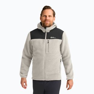 Bluză fleece pentru bărbați Jack Wolfskin Kammweg Pile Fz pale sand