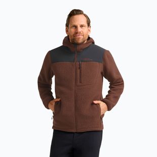Bluză fleece pentru bărbați Jack Wolfskin Kammweg Pile Fz hot choc