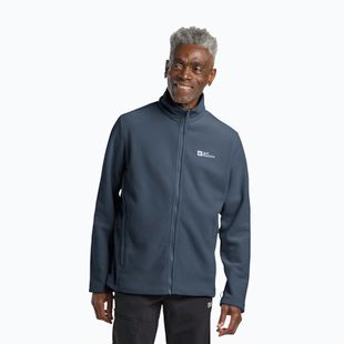 Bluză fleece pentru bărbați Jack Wolfskin Winterstein Fz midnight sky