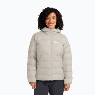 Geacă cu puf pentru femei Jack Wolfskin Ather Down Hoody pale sand