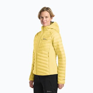 Geacă izolată pentru femei Jack Wolfskin Routeburn Pro Ins lemon ice