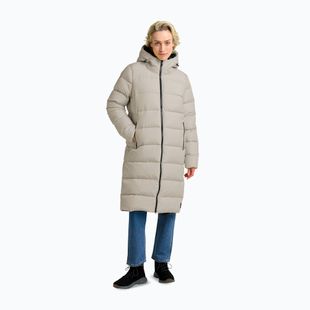 Palton de puf pentru femei Jack Wolfskin Frozen Palace pale sand